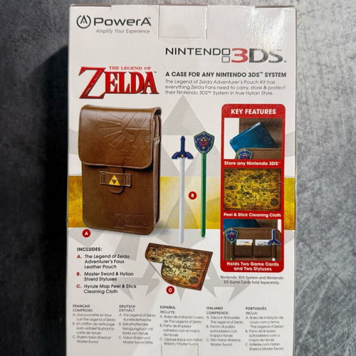 The Legend of Zelda Nintendo 3DS Adventurer's Pouch Kit new
