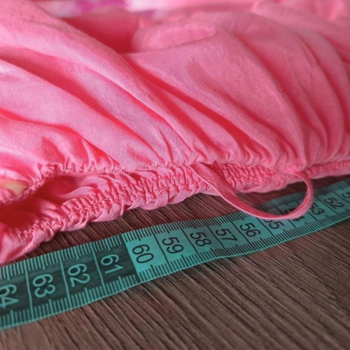 Pierre Cardin pink summer dress new, silk blend, size EU44