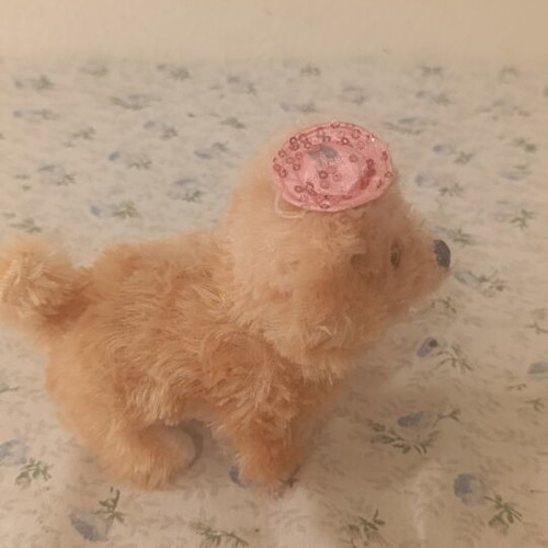 Electronic Plush Dog like new with movement and sound