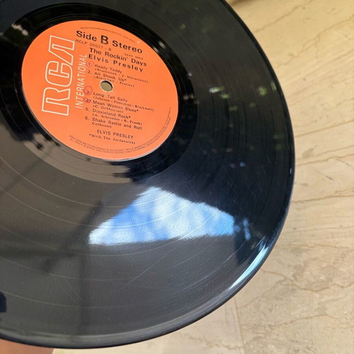 Elvis Presley The Rockin’ Days vinyl used, rock