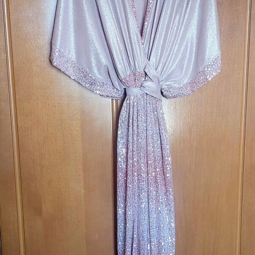 Dusty Pink Kimono Dress from Mya Collection by Dimitra Nika like new, size M/L