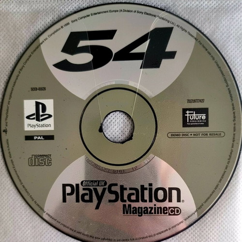 Playstation 1 demo used, pack of 10 Euro
