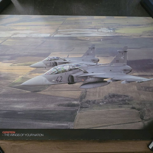 SAAB GRIPEN poster new, large size