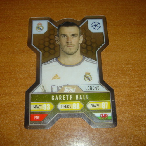 Gareth Bale Chrome X card new from topps Match Attax Extra 2024-25