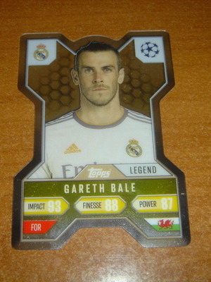 Gareth Bale Chrome X card new from topps Match Attax Extra 2024-25