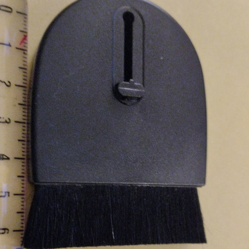 Vinyl cleaning brush new, soft foldable section
