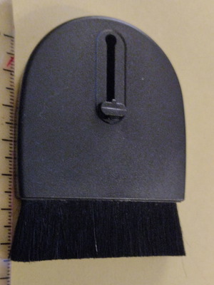Vinyl cleaning brush new, soft foldable section