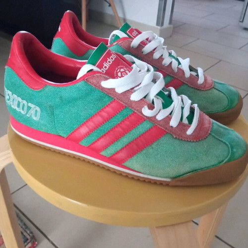 Adidas Kick Mexico 70 shoes used, size 41 1/3, vintage