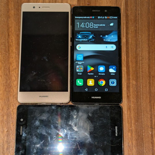Huawei pack for parts with P9 Lite and P8 Lite used