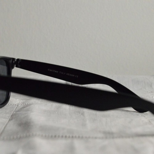 Ciel Claire sunglasses black plastic like new, Italy design