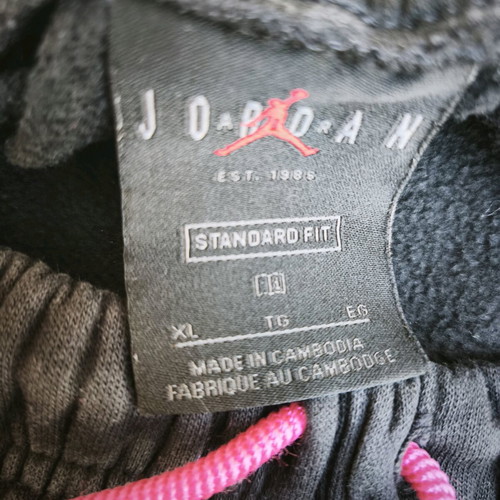 Jordan Jumpman Air sweatpants XL like new, black