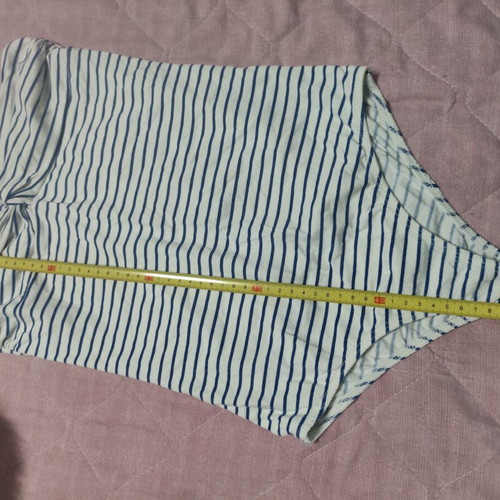 Top strapless swimsuit used, size S 36 8, white