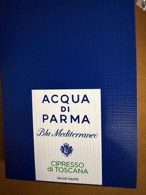 Acqua Di Parma Blu Mediterraneo Cipresso di Toscana μίνι άρωμα καινούργιο, 15 x 1,5ml