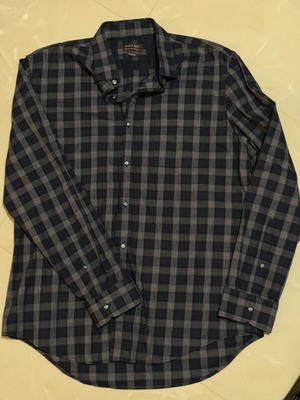 Zara shirt like new, size XL, gray and blue
