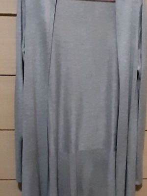 Marcs & Spencer long grey knit cardigan, medium