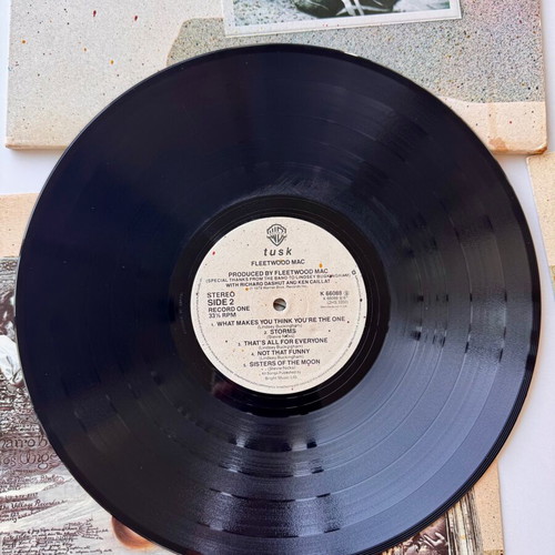 Fleetwood Mac Tusk 2xLP used, 1st UK 1979 embossed edition