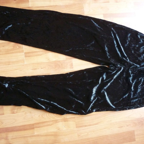 Women's velvet pants H&M Divided medium like new