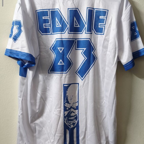 Iron Maiden T-shirt Eddie the Trooper XL new, white