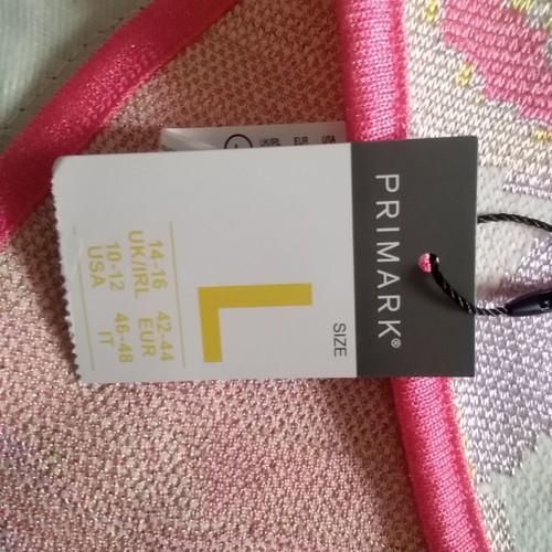 Top blouse new pink summer backless size L