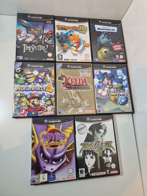 Παιχνίδια Nintendo GameCube σαν καινούργια, πλήρες σετ με bonus Zelda Wind Waker