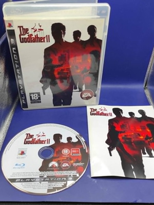 The Godfather II PS3 game, complete with case, disc and booklet