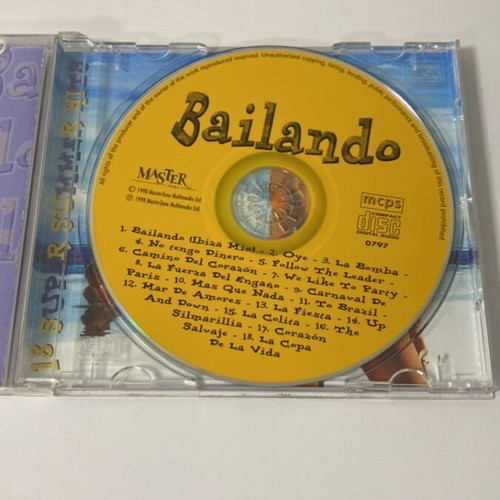 Bailando CD used, Latin music