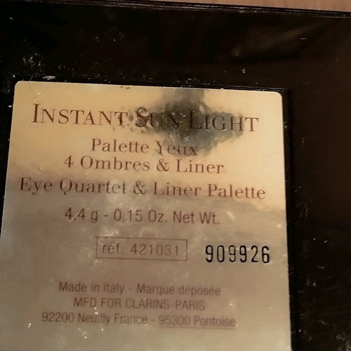 Clarins eyeshadow palette like new