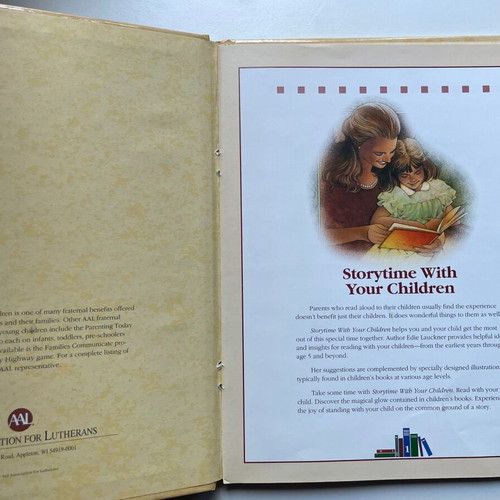 English book "Storytime with your children"