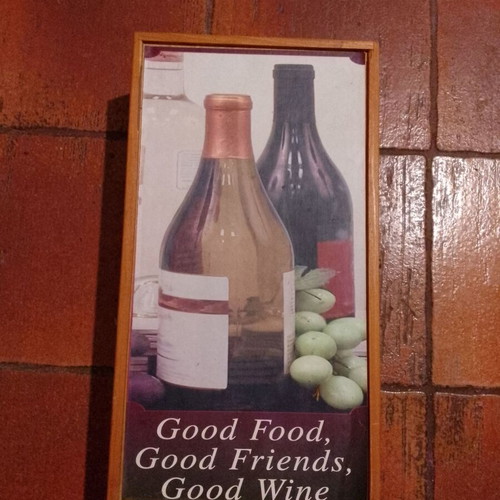 Wooden wine case used