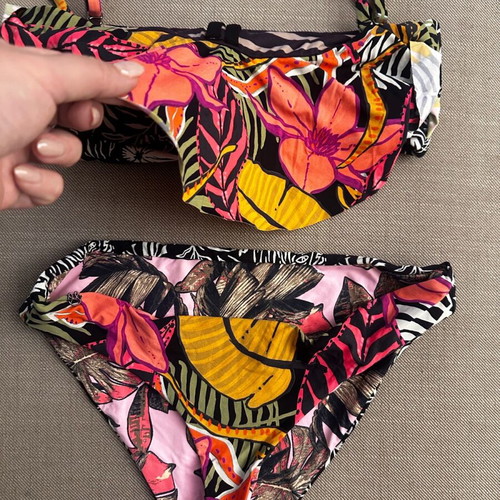 Maaji reversible bikini with bold prints