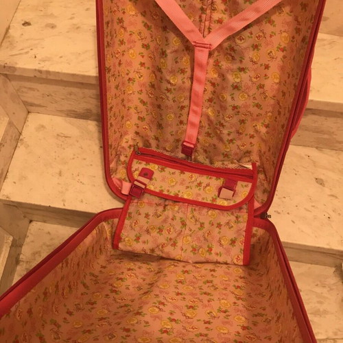 Die Spiegelburg Prinzessin Lillifee Children's Trolley Suitcase Pink 50cm like new