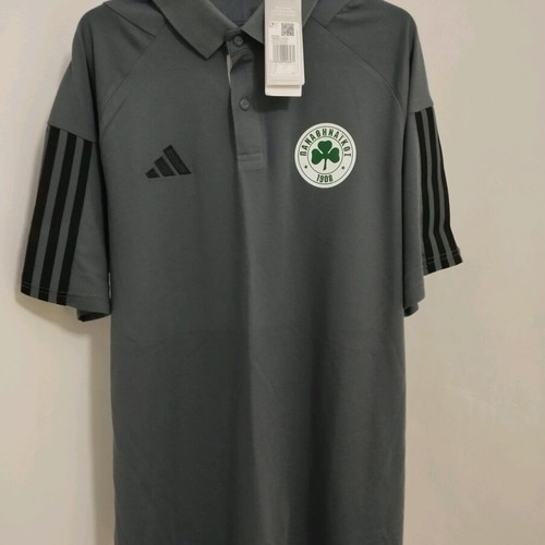 Panathinaikos Polo Shirt adidas new, team issue, size Large