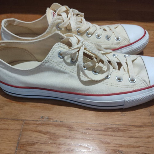 All star Converse sneakers size 45 like new, beige