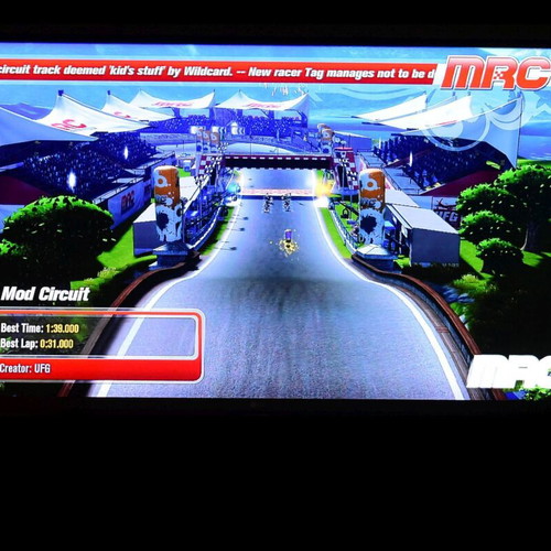 ModNation Racers PS3 game like new, racing kart creative
