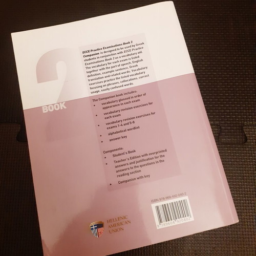 ECCE Practice Examinations Book 2 used, Student's Book and Companion