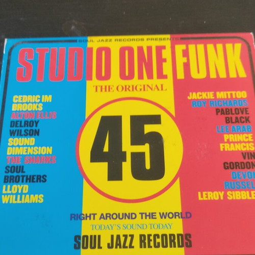 Soul Jazz Records Studio One Funk CD like new, reggae