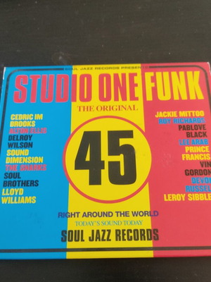 Soul Jazz Records Studio One Funk CD σαν καινούργιο, reggae