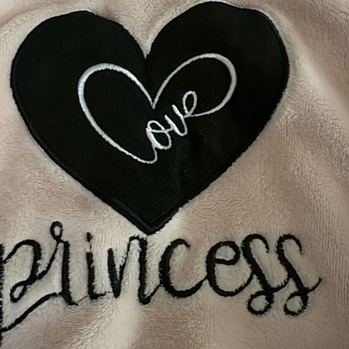 Fur set for girls like new, very warm