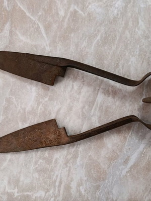 Sheep shears vintage used, sheep shearing scissors