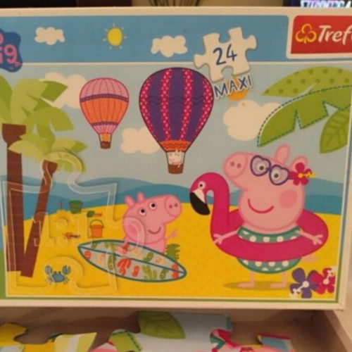 Peppa Pig puzzle for toddlers 3+