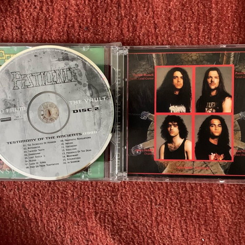Pestilence Two From The Vault 2 CD like new, metal