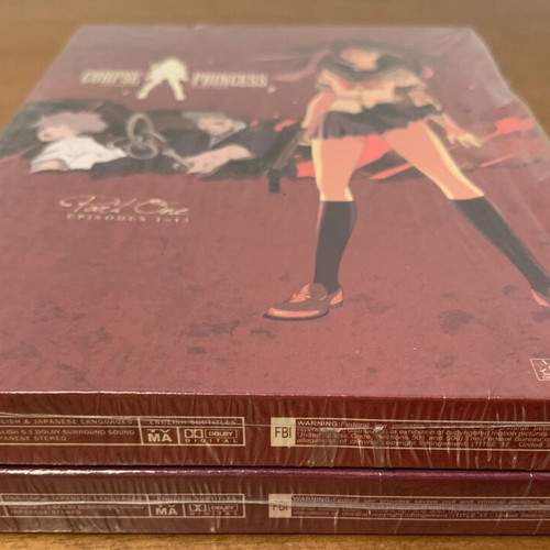 Corpse Princess Slipcase Box Set Part 1+2 New Complete DVD Series