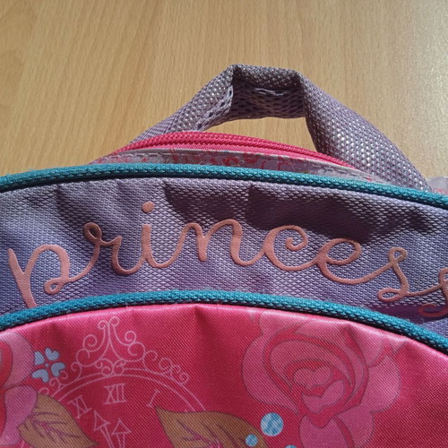 GIM Disney Princess school anatomical backpack used