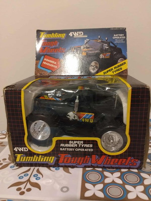 Bison Tumbling Tough Wheels new with rubber tyres