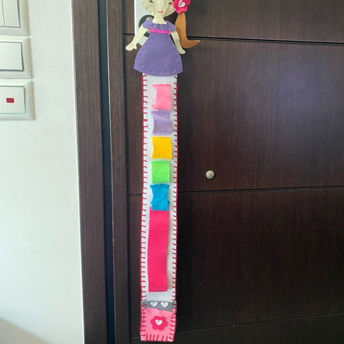 Handmade hair accessory holder like new