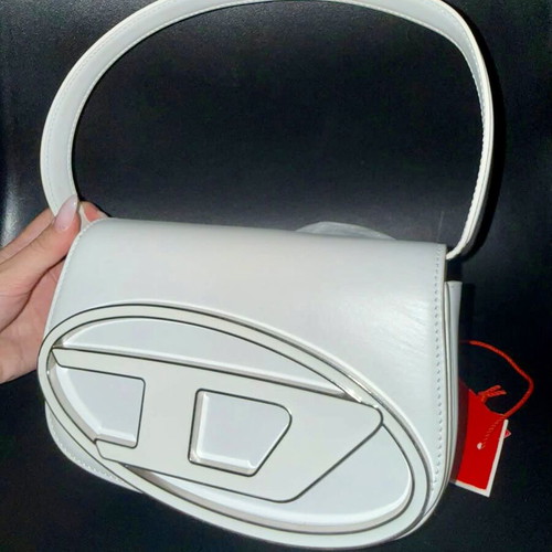 Diesel 1DR Iconic Shoulder Bag like new, white