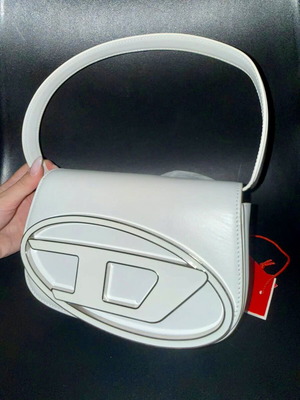 Diesel 1DR Iconic Shoulder Bag like new, white