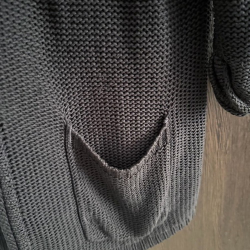 H&M cardigan used, black, size M