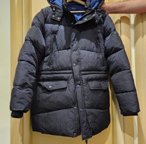 Αντρικό Pepe Jeans Black Puffer Jacket , μέγεθος XXL
