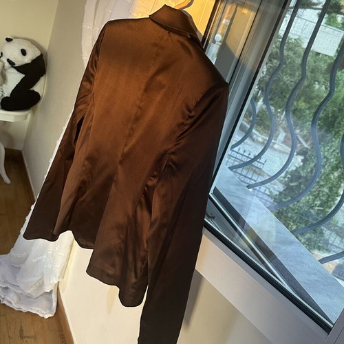 Bianco brown jacket size 46 medium like new